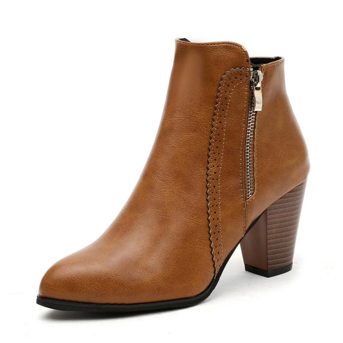 Scarpe da donna Stivali Stivaletti Donna Stivaletti Tacco basso Autunno 2023 Nuove donne