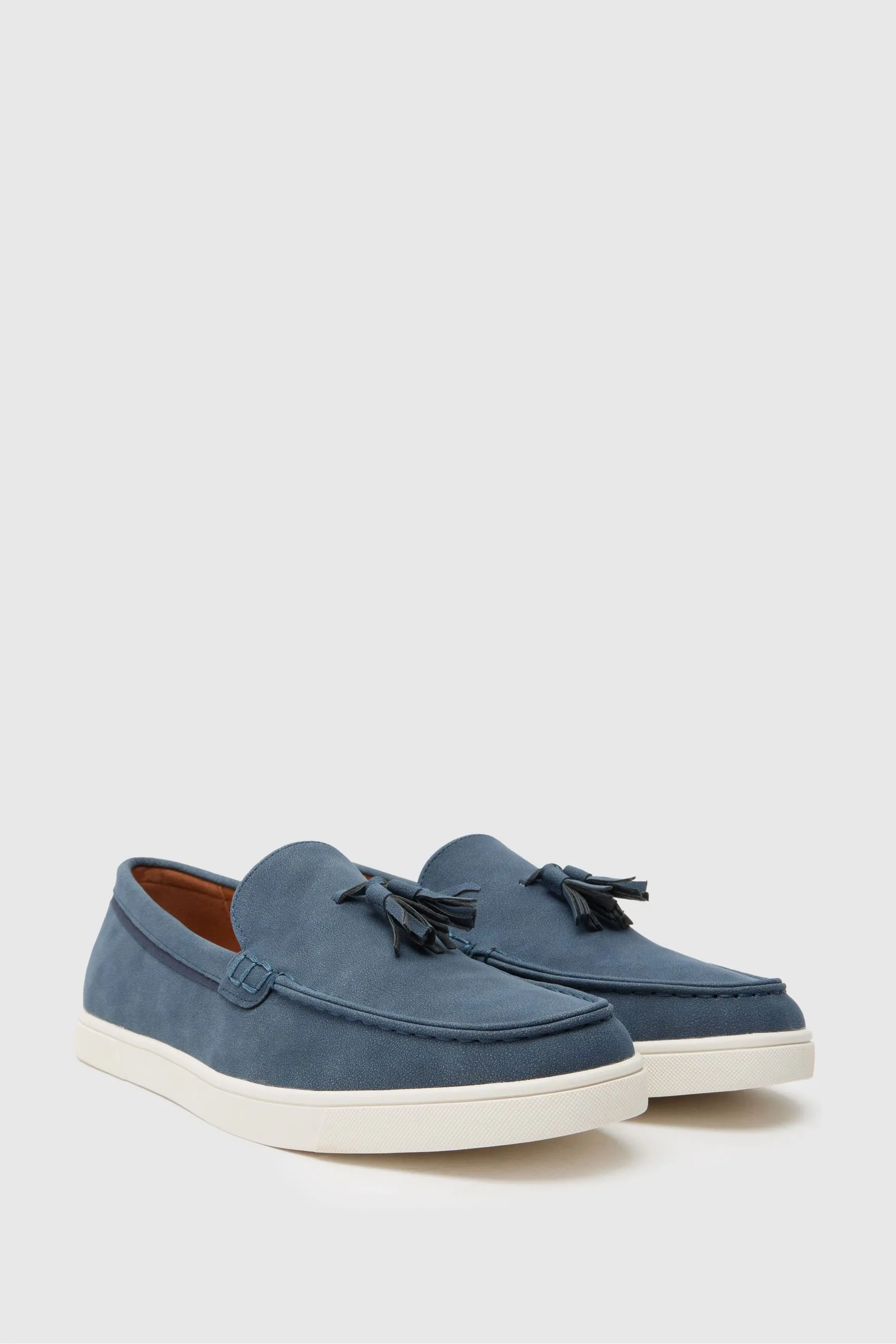 Schuh Blu - Wyatt - Mocassini con nappe