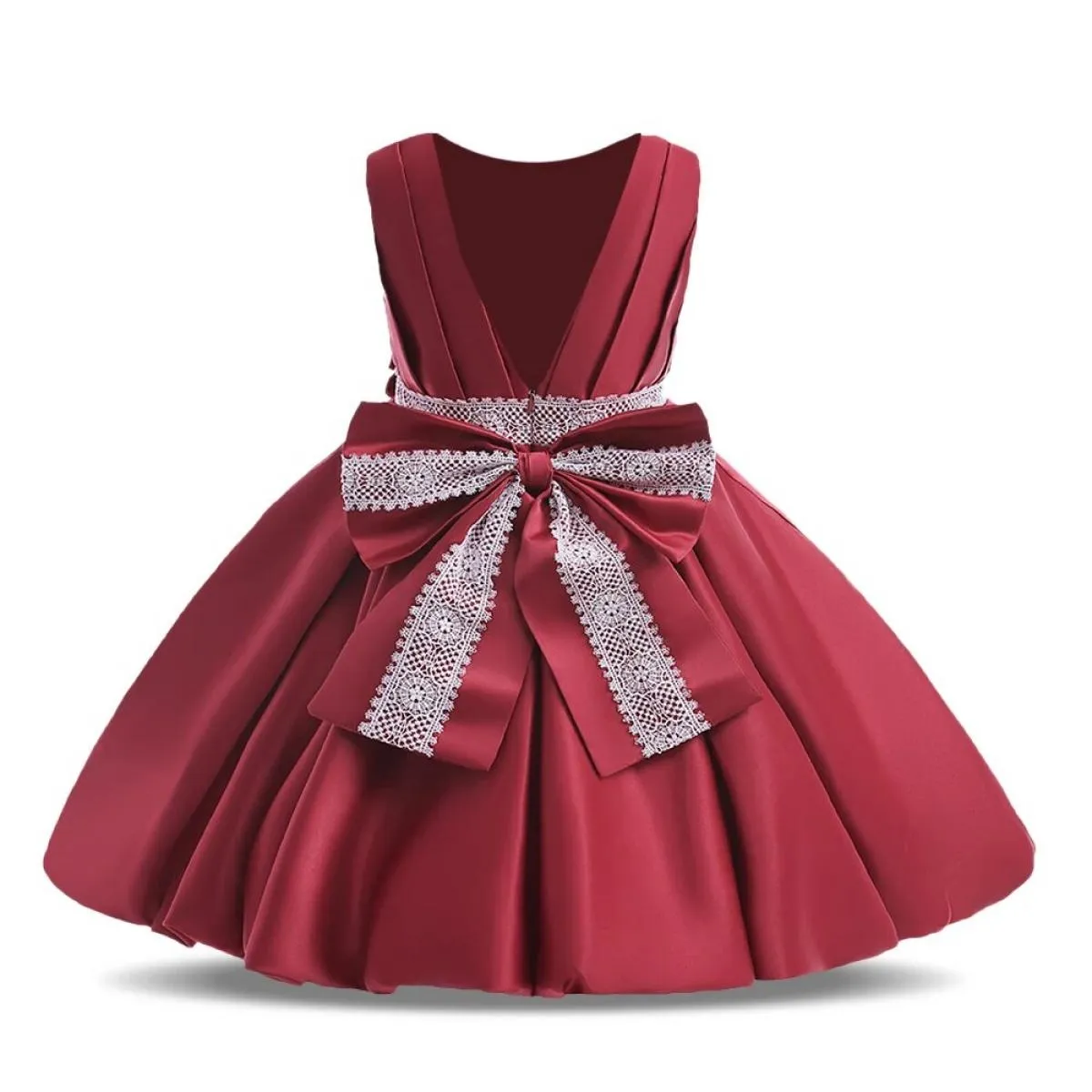 Serata di Natale Ragazza Principessa Abito da festa Abiti da spettacolo per bambini Costume per bambini Abito da sposa Formale d