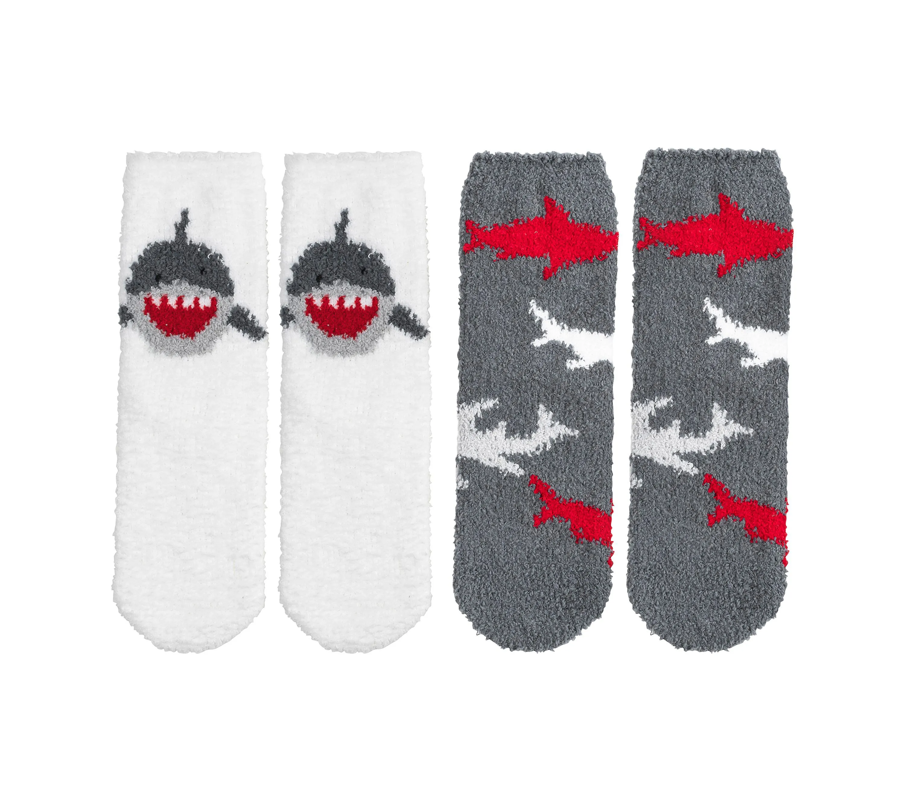Shark Cozy Crew Socks - 2 Pack
