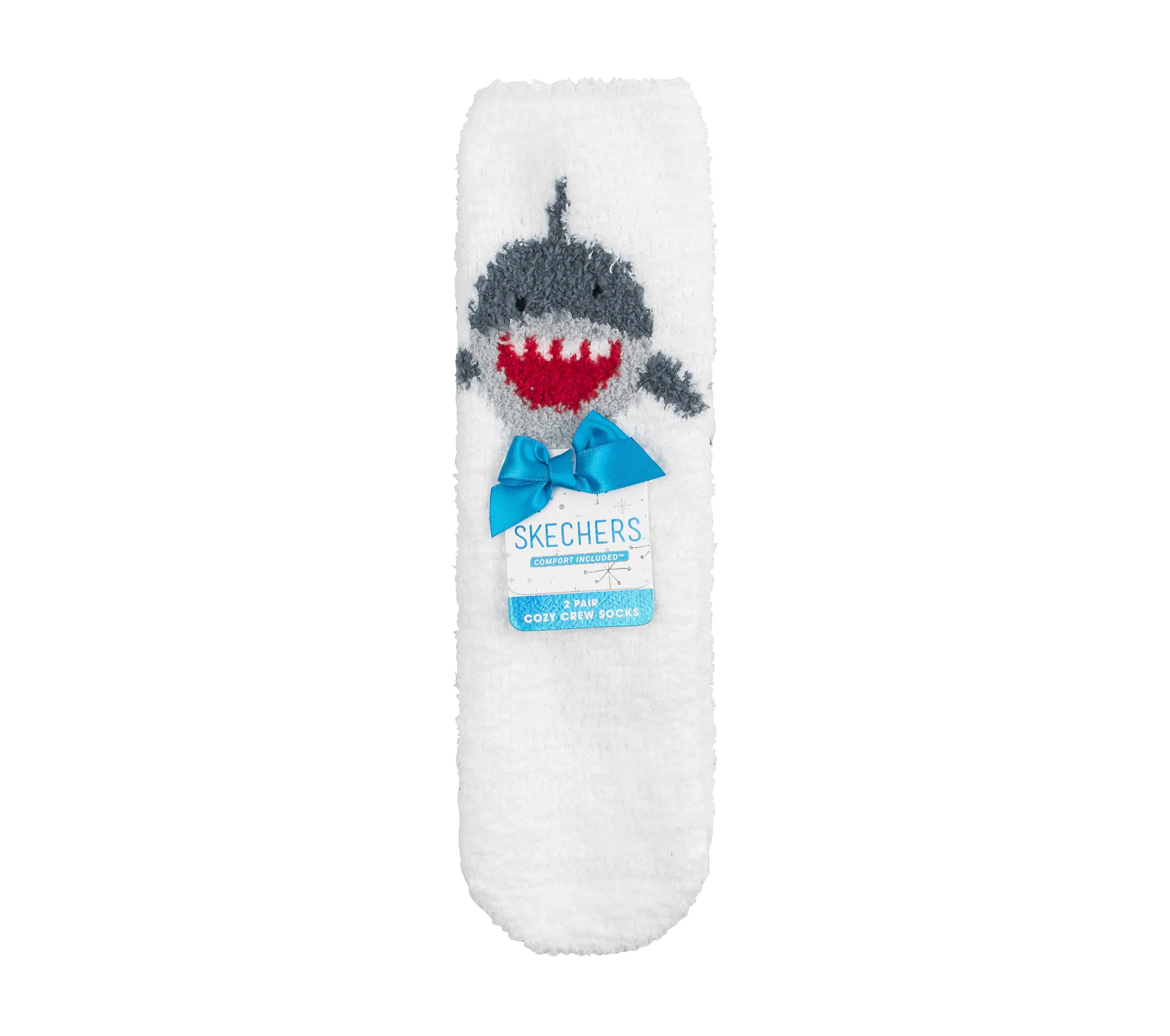 Shark Cozy Crew Socks - 2 Pack