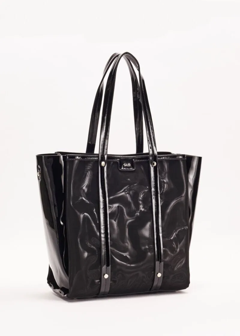 Shopping bag stampa pitone