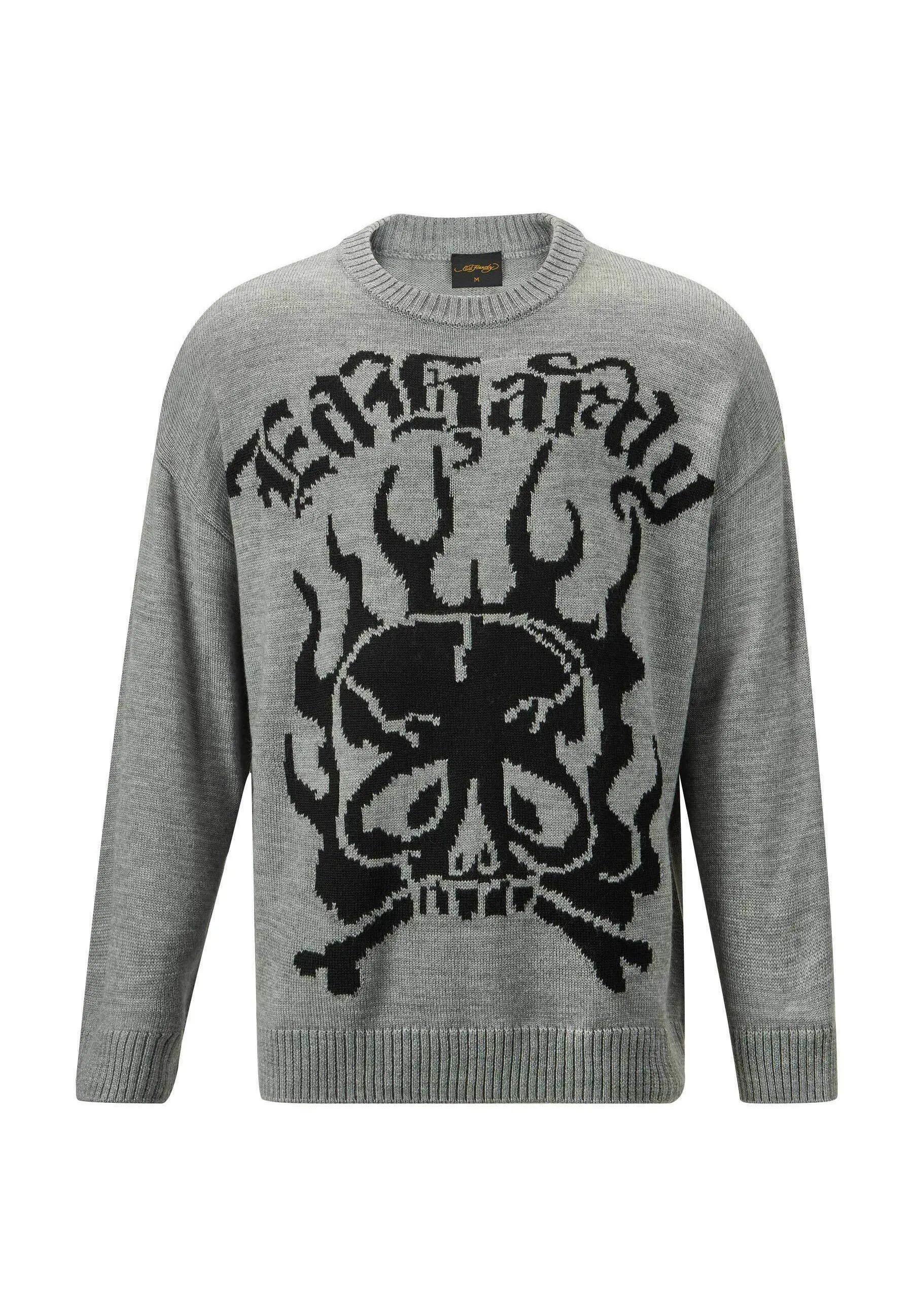 SKULL IN FLAMES  - Maglione