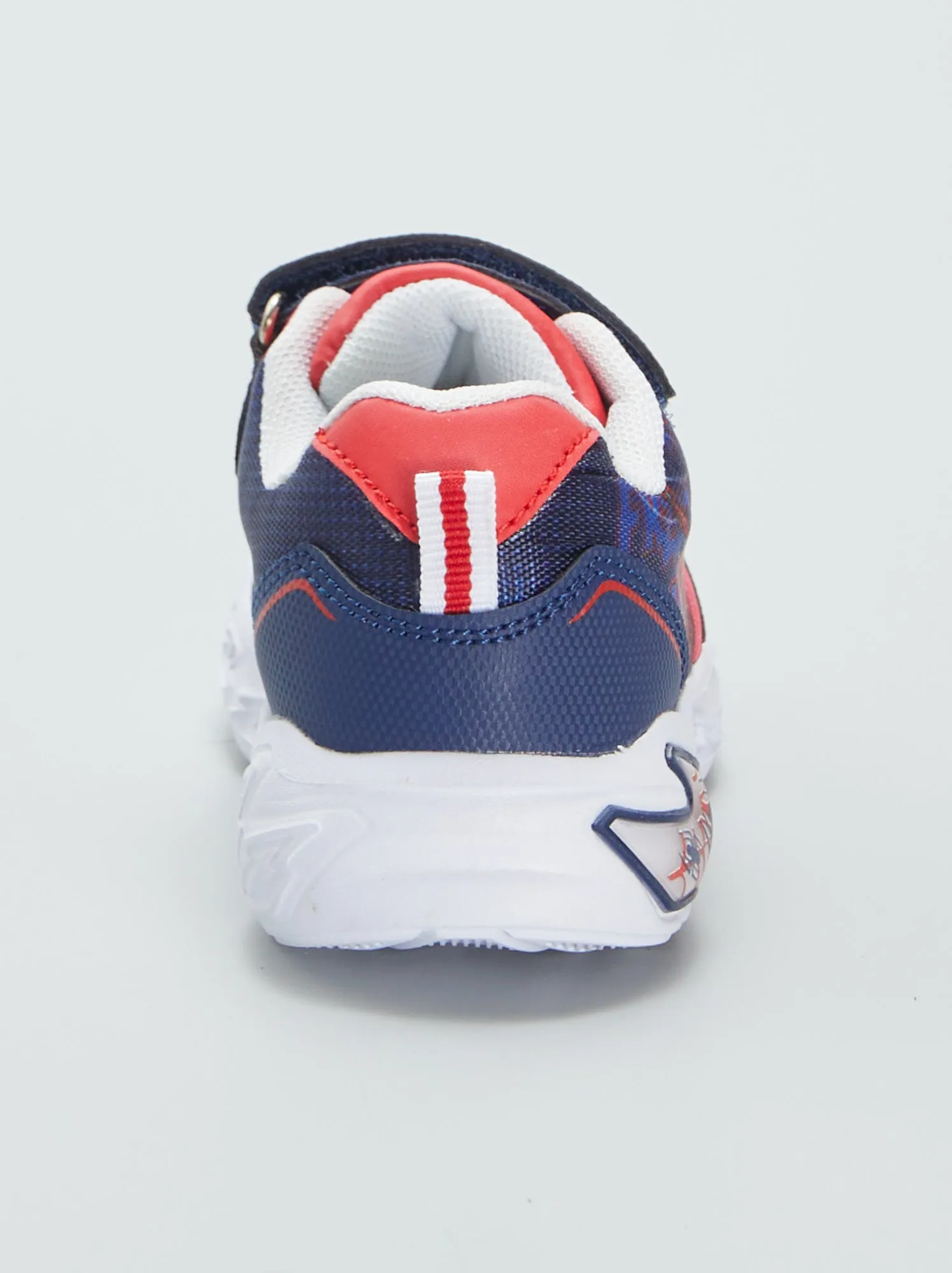 Sneakers con suola luminosa 'Spiderman' - blu