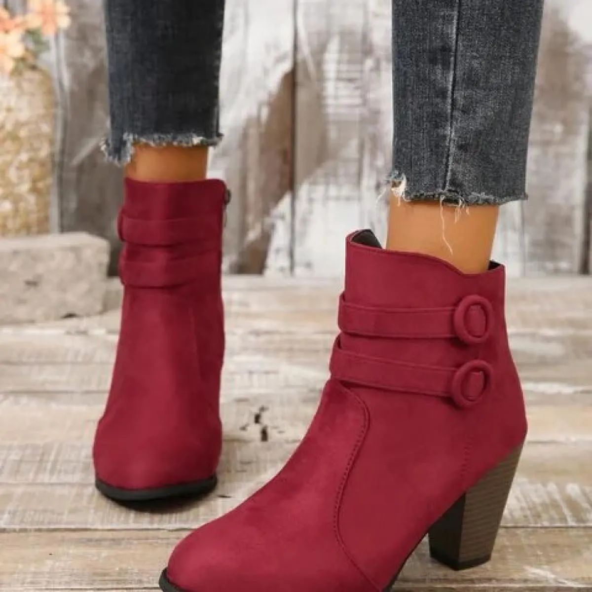 Stivaletti da donna invernali a punta Stivaletti da donna in pelle PU con cerniera autunnale femminile Stivaletti da donna con t