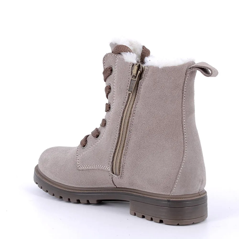 Stivaletti gore-tex in pelle da bambina marmotta            