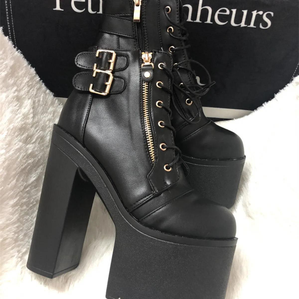Stivali Tacco Alti 16 Cm Stivali Tacco Donna Stivaletti Donna Stivaletti Alti Donna