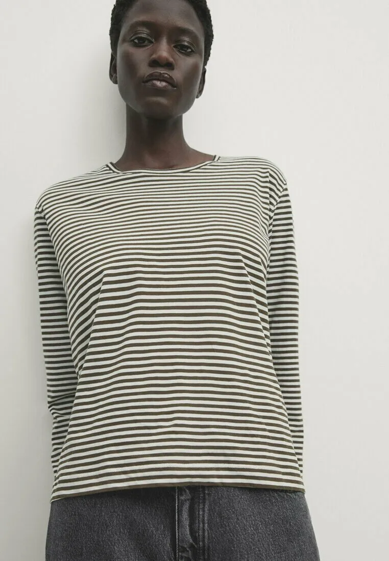 STRIPED - Maglietta a manica lunga