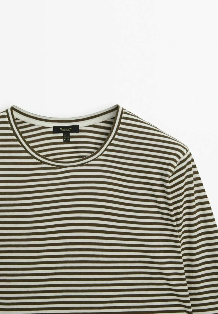 STRIPED - Maglietta a manica lunga