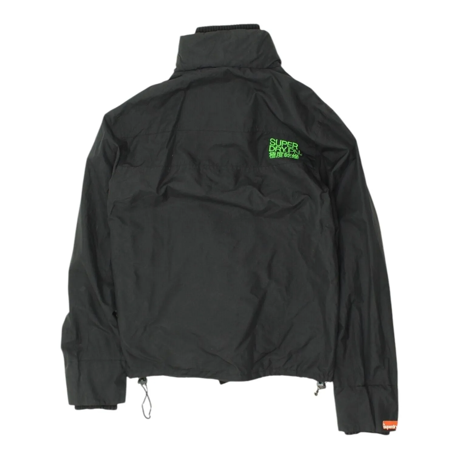 Superdry The Windcheater Mens Black Windbreaker Jacket | Outdoors Designer VTG