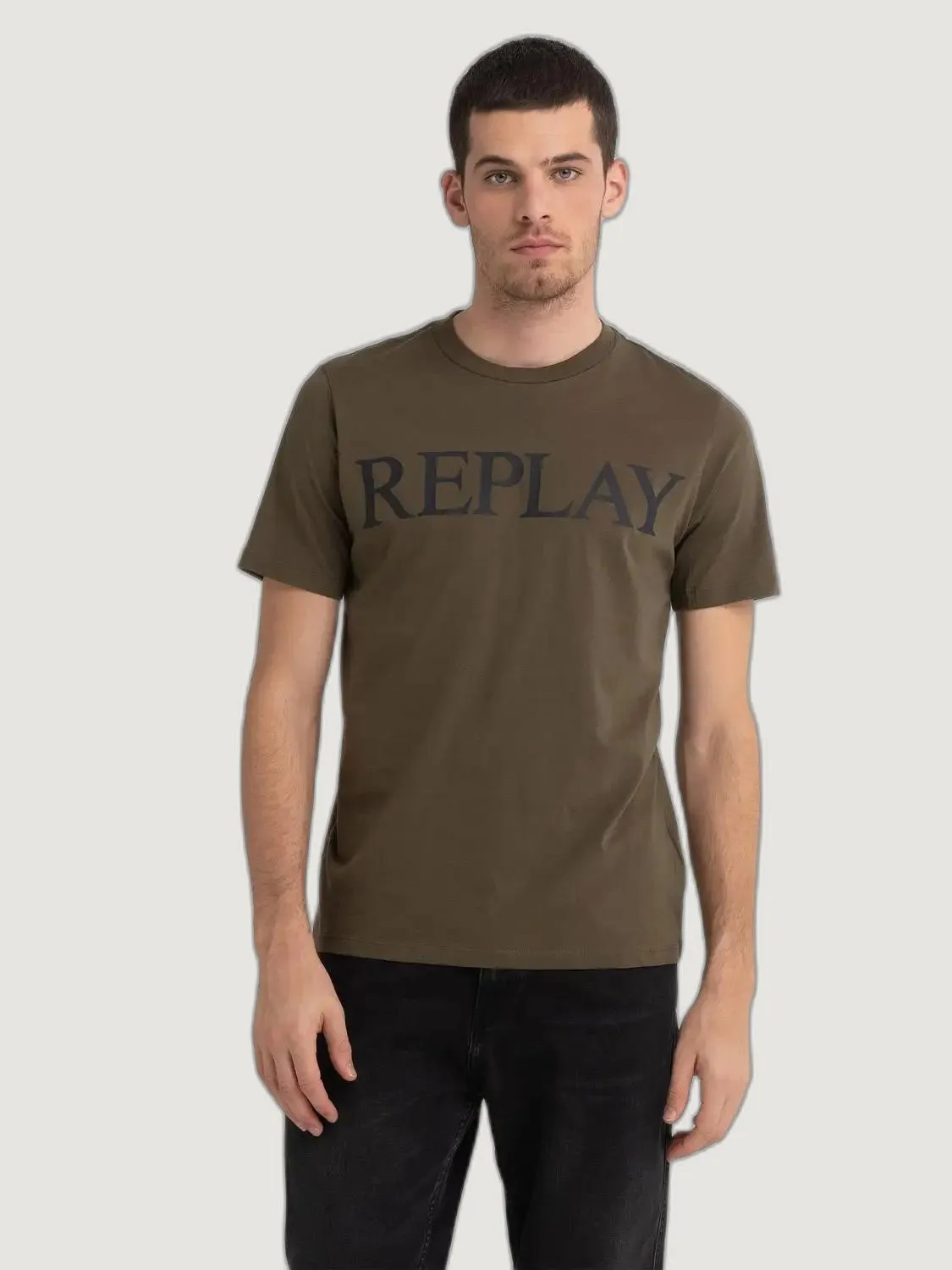 T-shirt Replay  Verde Oliva