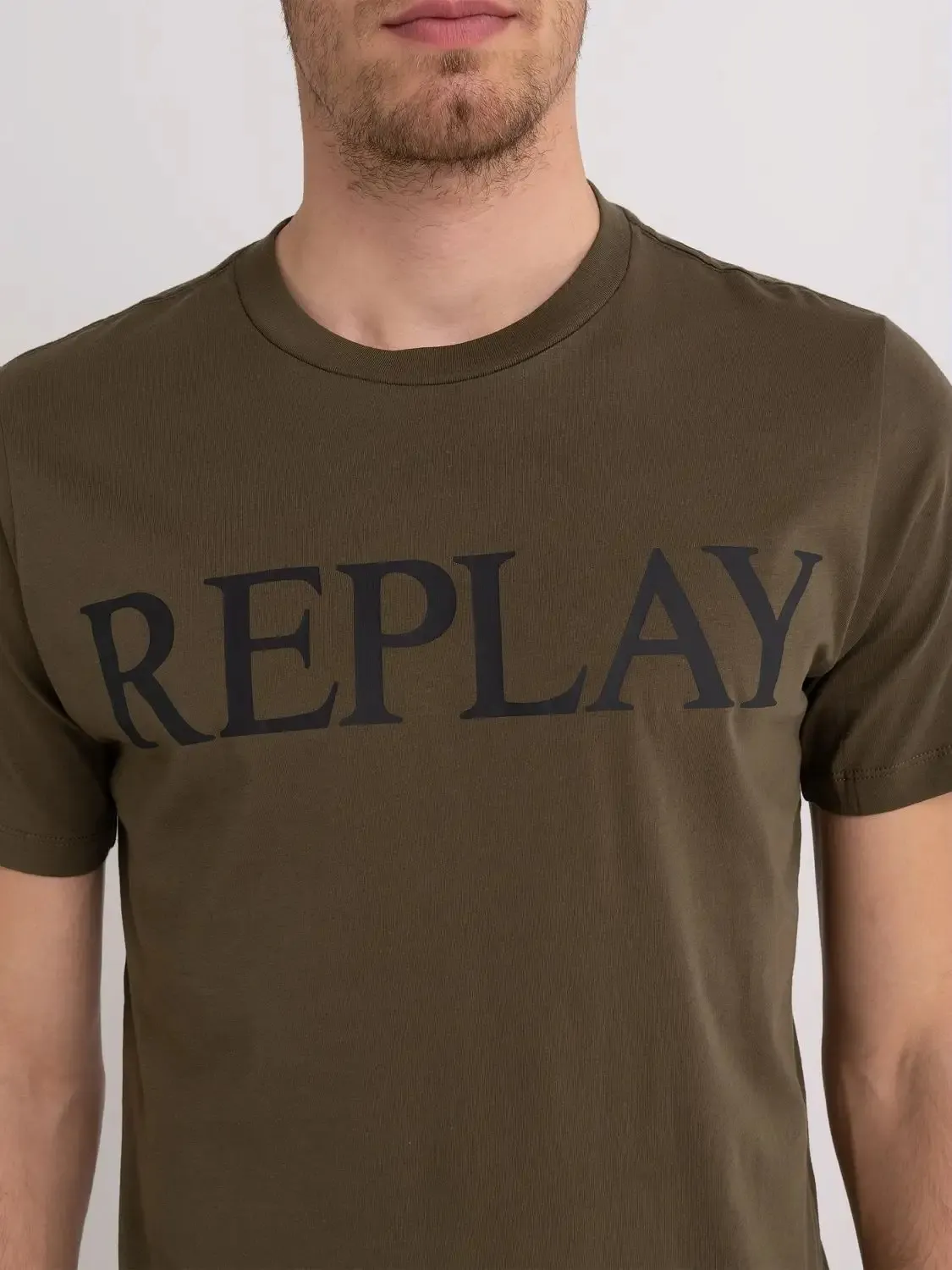 T-shirt Replay  Verde Oliva