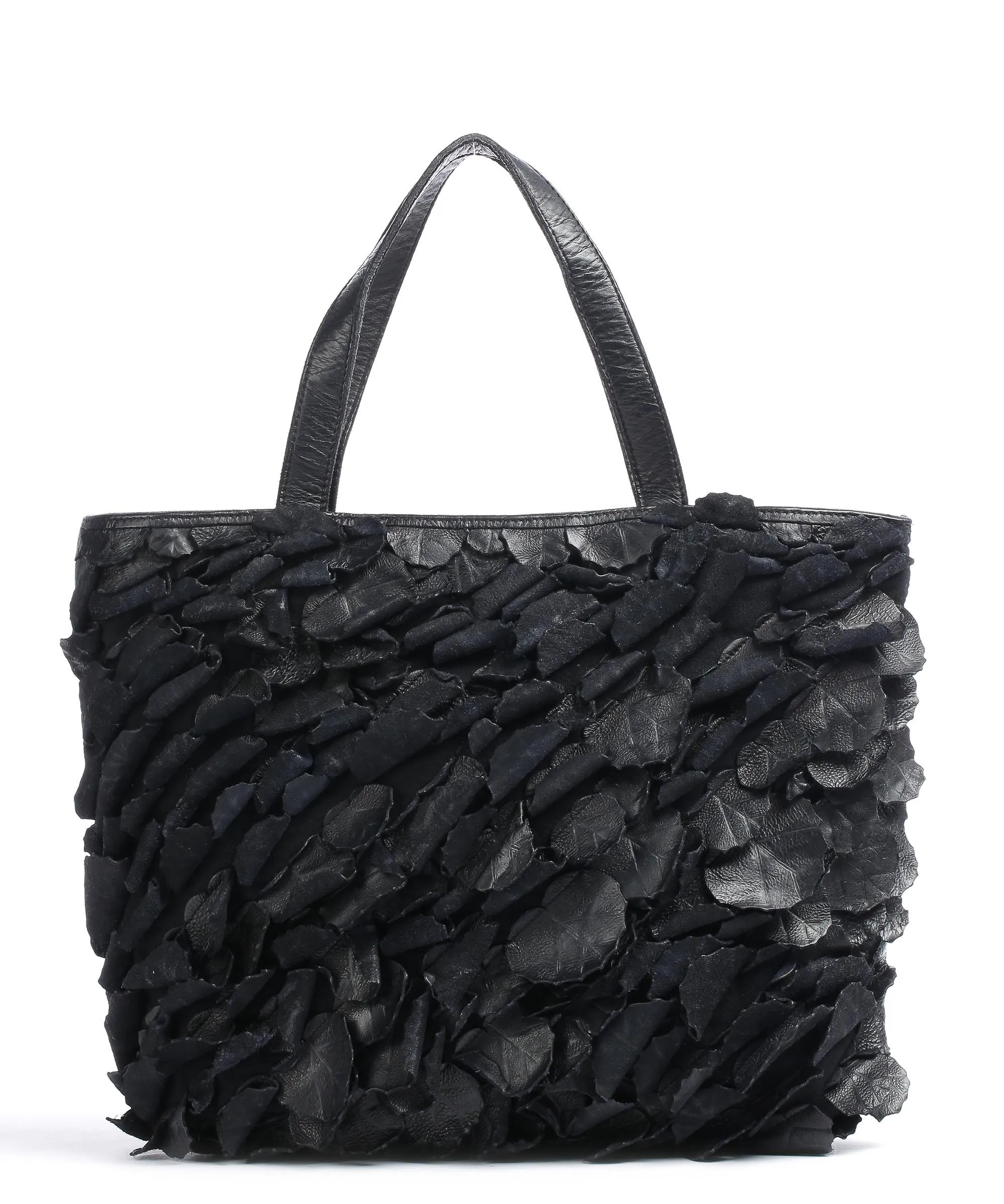  Taschendieb Wien Nussdorferstrasse 1 Borsa a mano pelle di vacchetta grana nero  