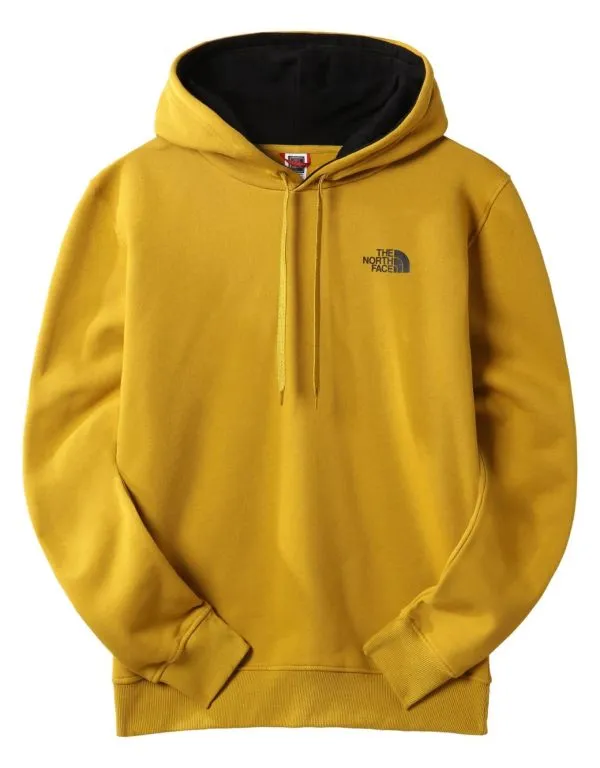 THE NORTH FACE M SEASONAL DREW PEAK PULLOVER Mineral Gold felpa chiusa con cappuccio uomo