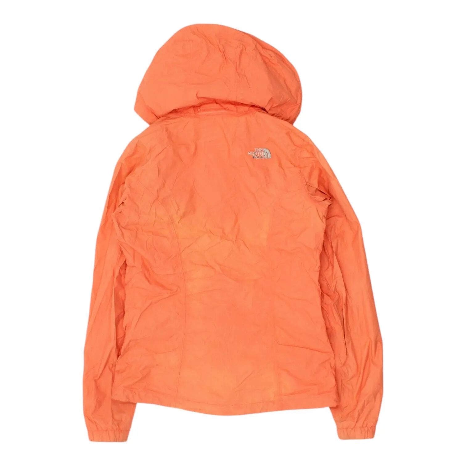 The North Face Womens Orange Hooded Rain Jacket | High End Designer Trekking VTG