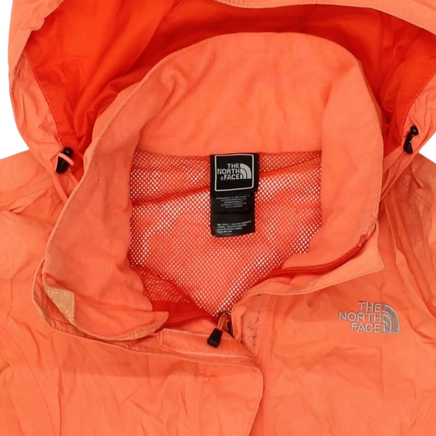 The North Face Womens Orange Hooded Rain Jacket | High End Designer Trekking VTG