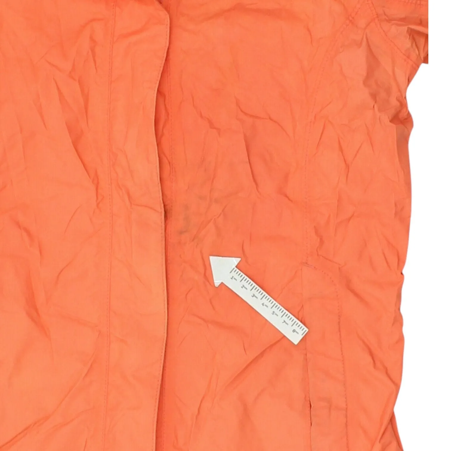 The North Face Womens Orange Hooded Rain Jacket | High End Designer Trekking VTG