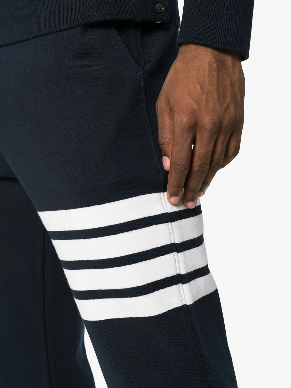THOM BROWNE Pantaloni in felpa