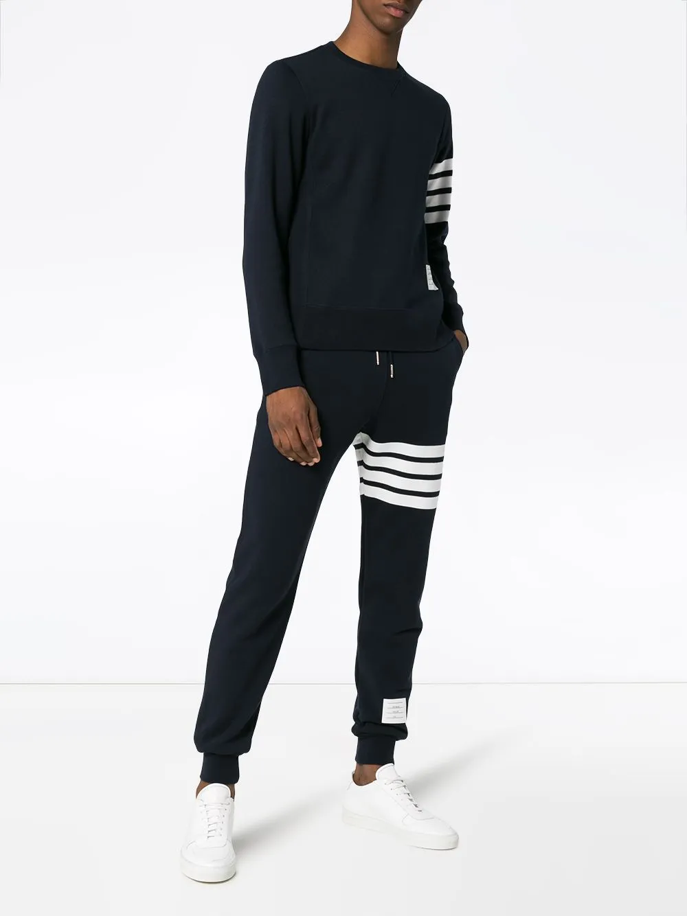 THOM BROWNE Pantaloni in felpa