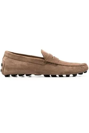 TOD'S Calzature,Mocassini Mocassino in pelle scamosciata marrone 