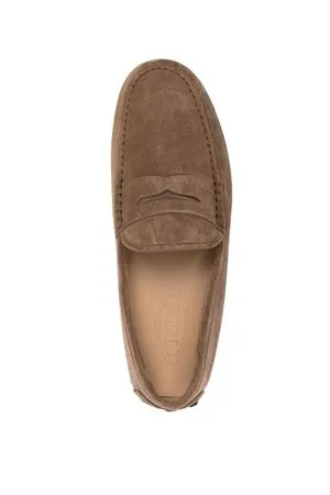 TOD'S Calzature,Mocassini Mocassino in pelle scamosciata marrone 