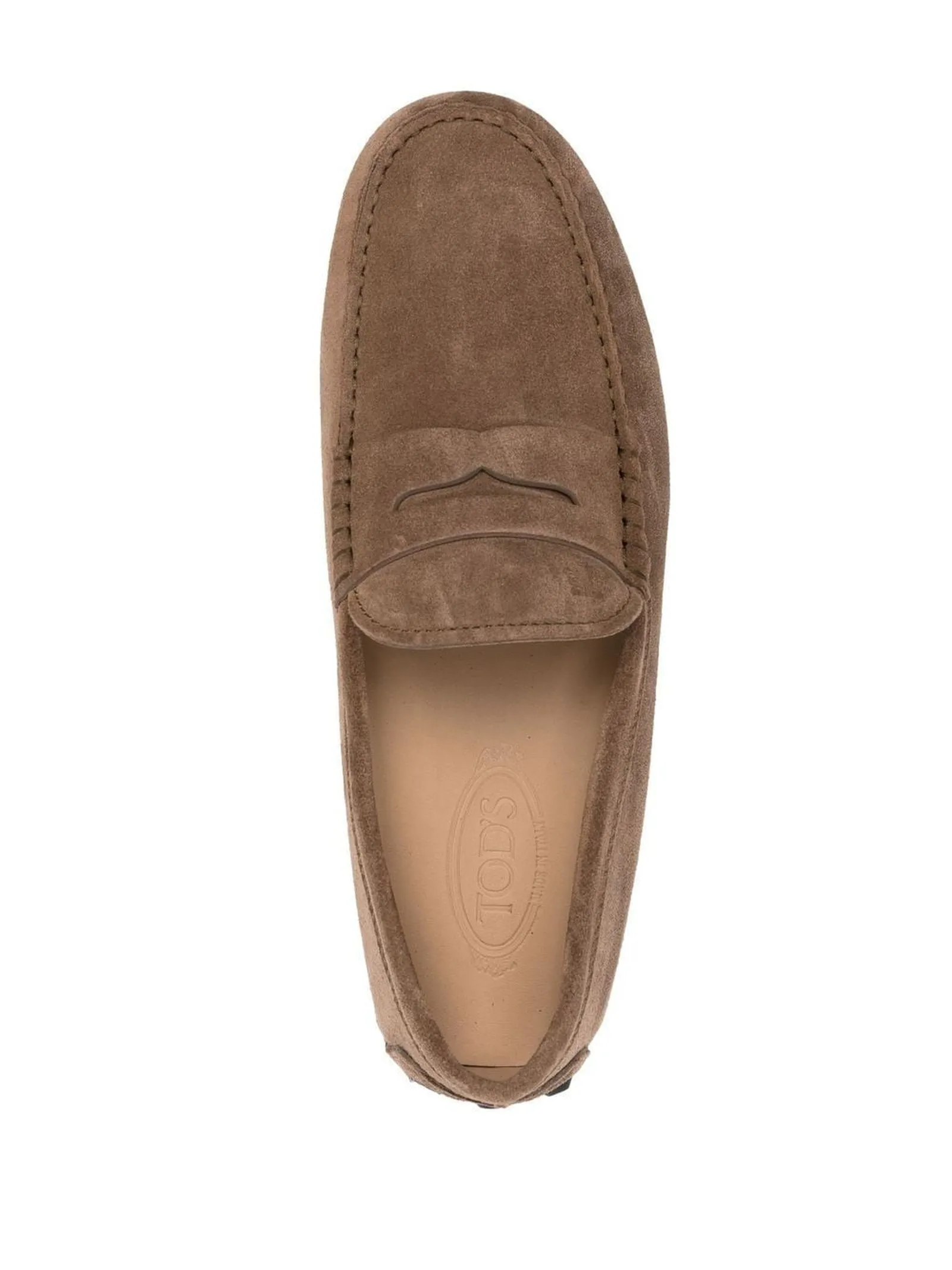TOD'S Calzature,Mocassini Mocassino in pelle scamosciata marrone 