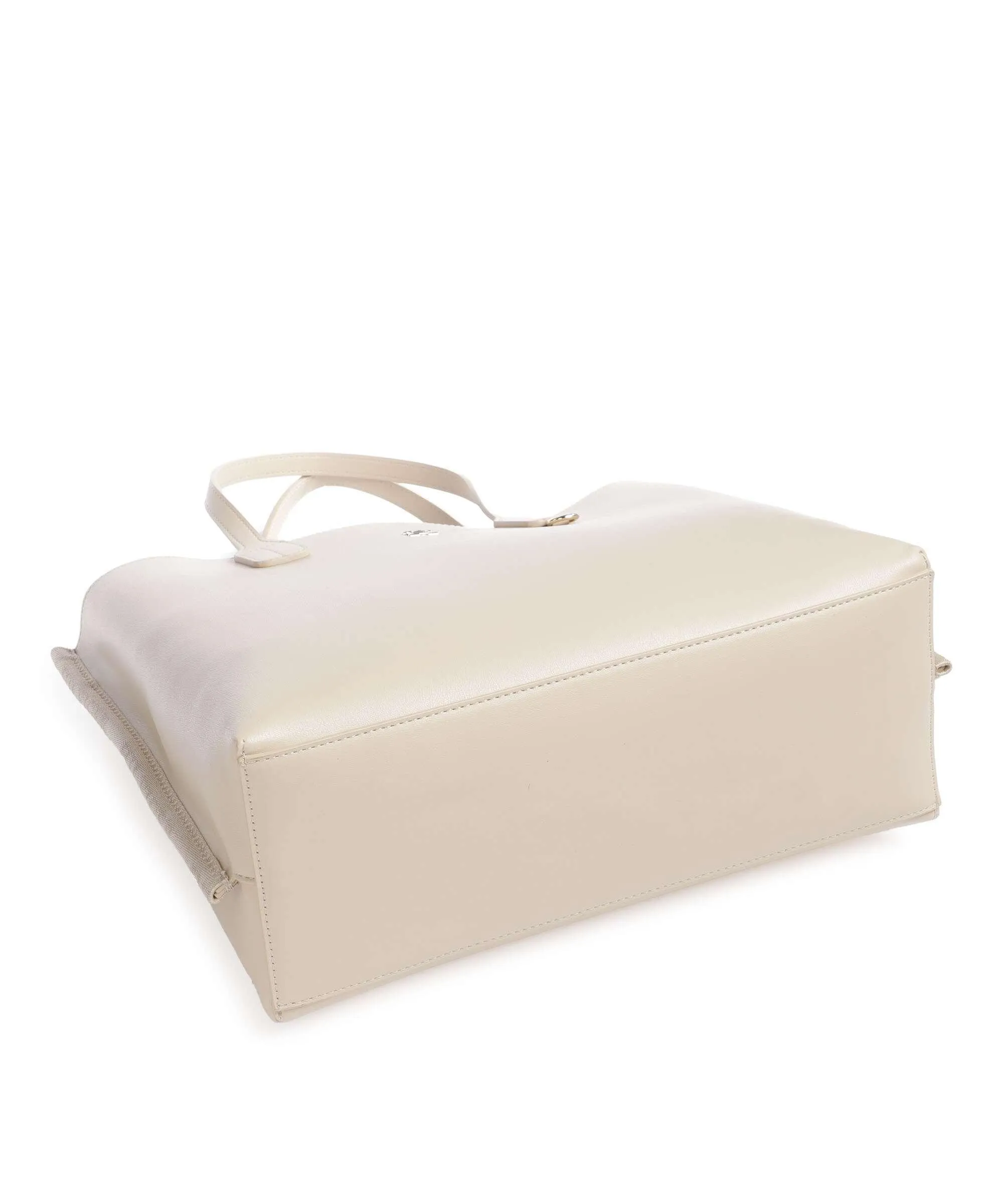  Tommy Hilfiger Iconic Borsa a mano pelle sintetica avorio  