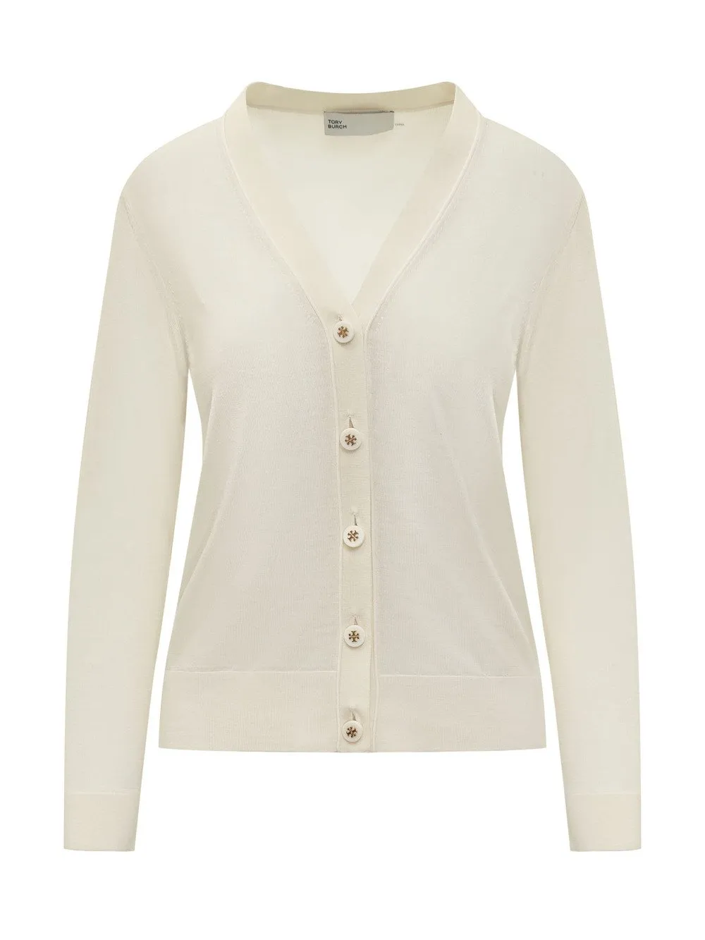 TORY BURCH Cardigan in Lana e Seta  
