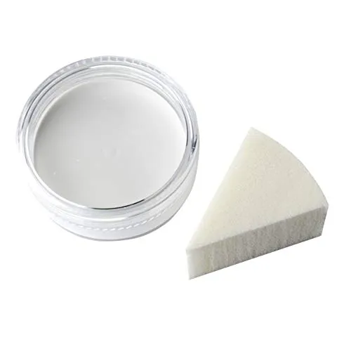 Trucco Acqua Premium con Spugna per Feste per Bambini Feste a Tema Carnevale di Halloween Zombie vampiri Clown Bianca