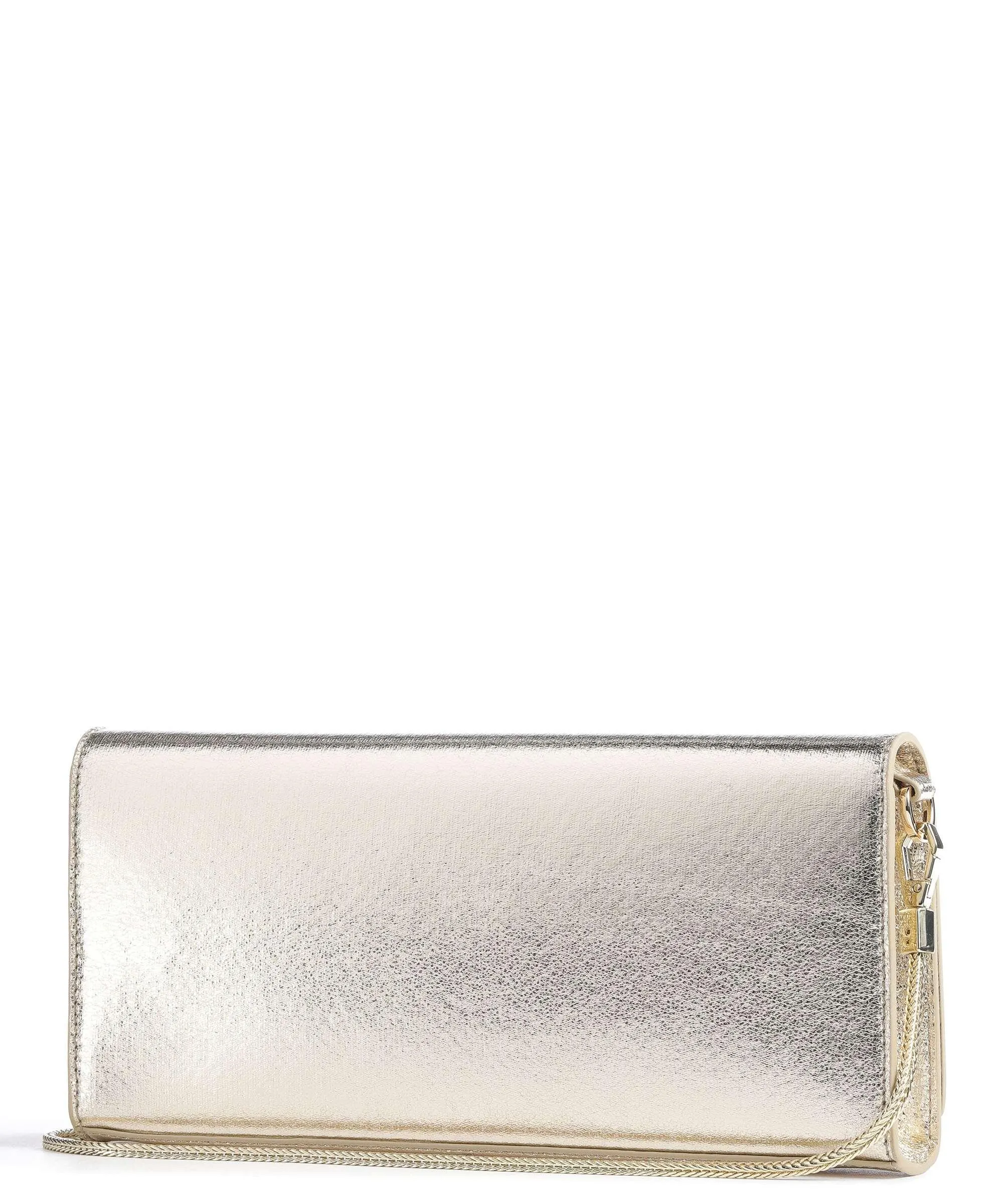  Twinset Shiny Borsa a tracolla pelle sintetica oro  