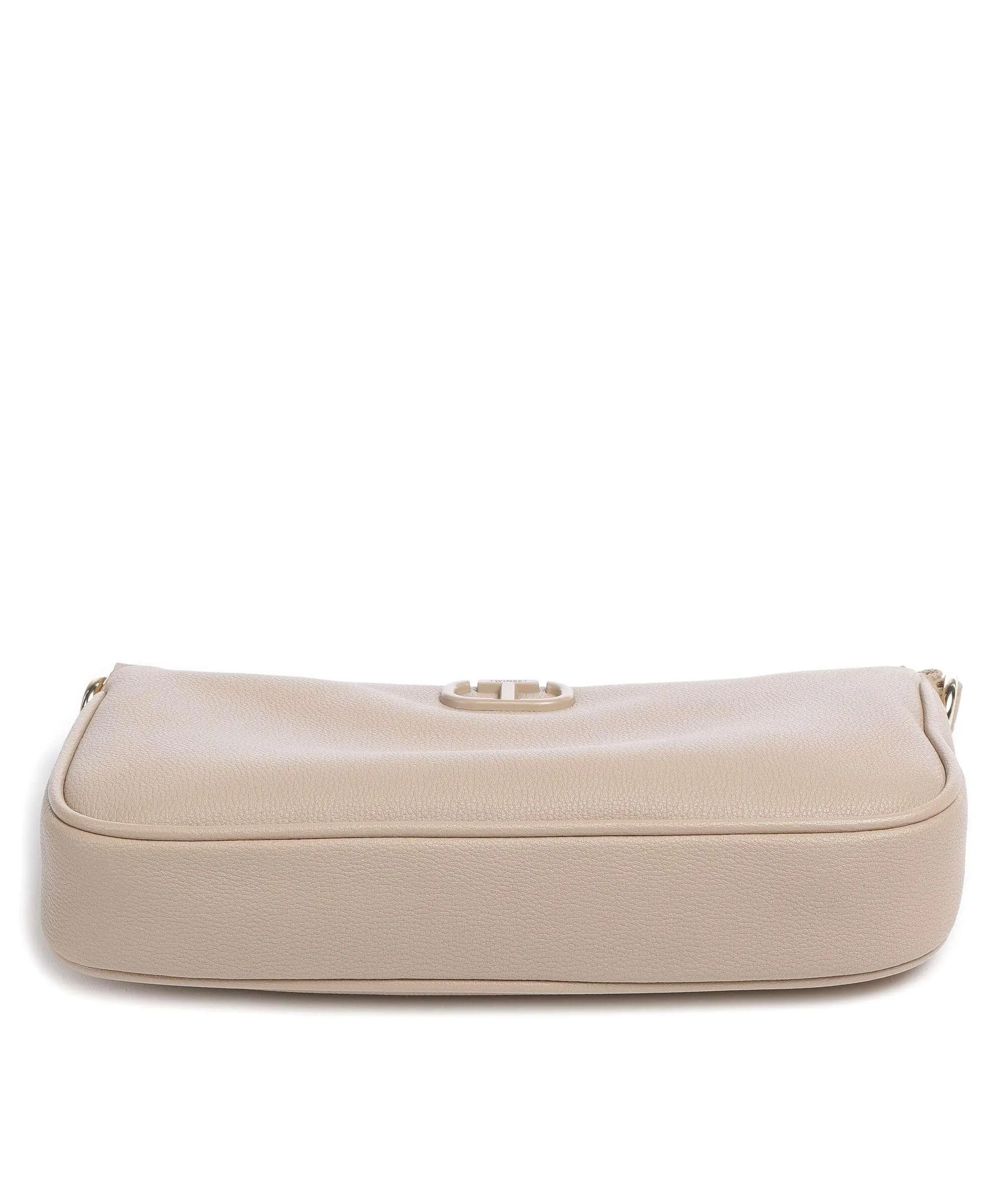  Twinset Together Borsa a tracolla pelle sintetica marrone  