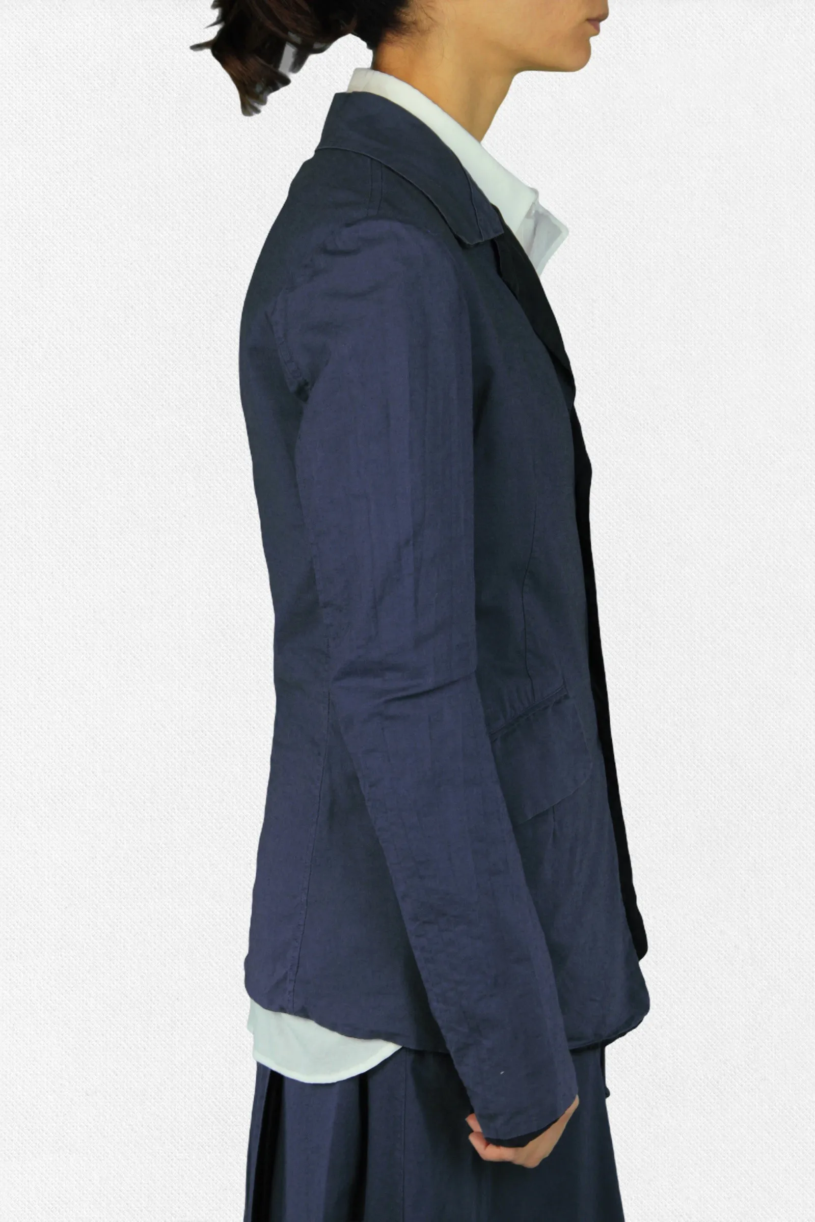   U-Shirt Collar Jacket 