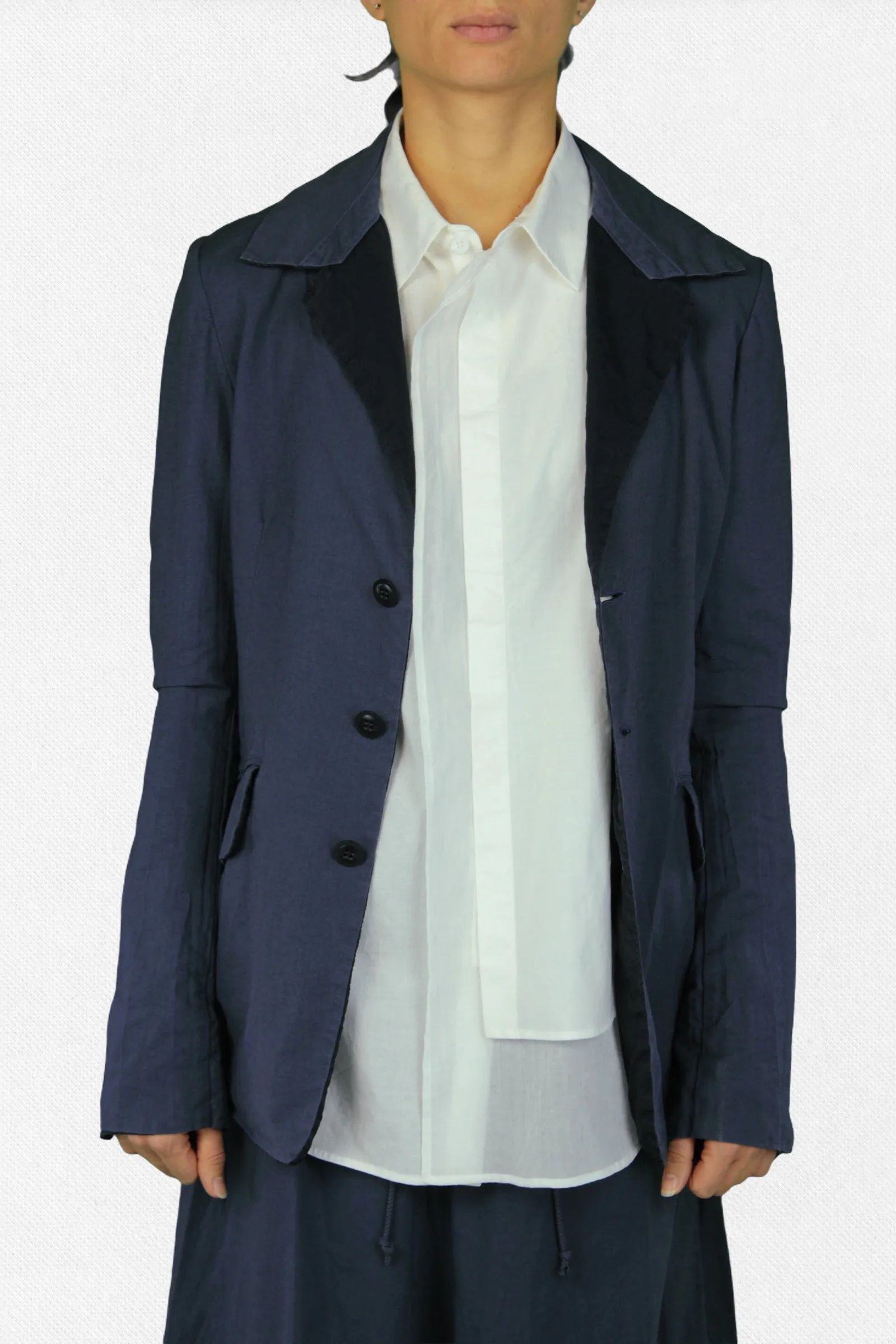   U-Shirt Collar Jacket 