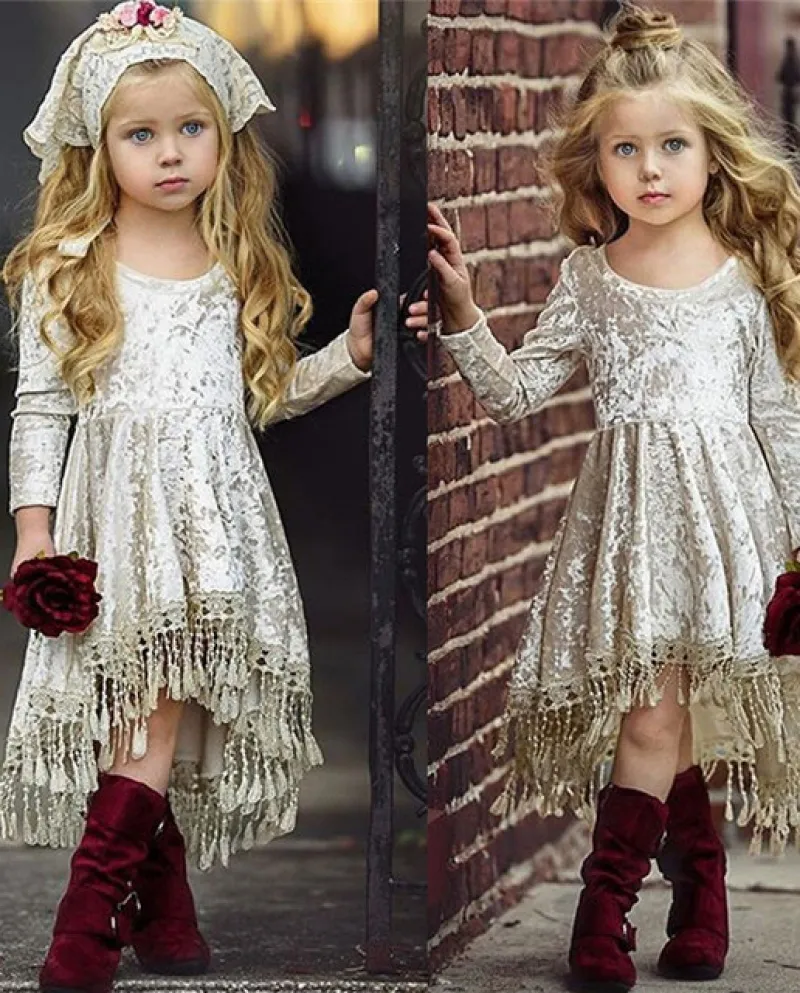 Vestito adorabile di Natale per i vestiti della neonata Vestiti da principessa delle ragazze dei capretti Vestito da cerimonia n