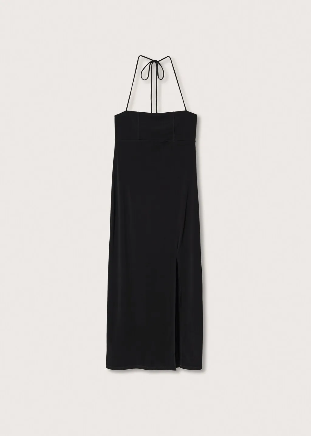 Vestito avvitato spacco