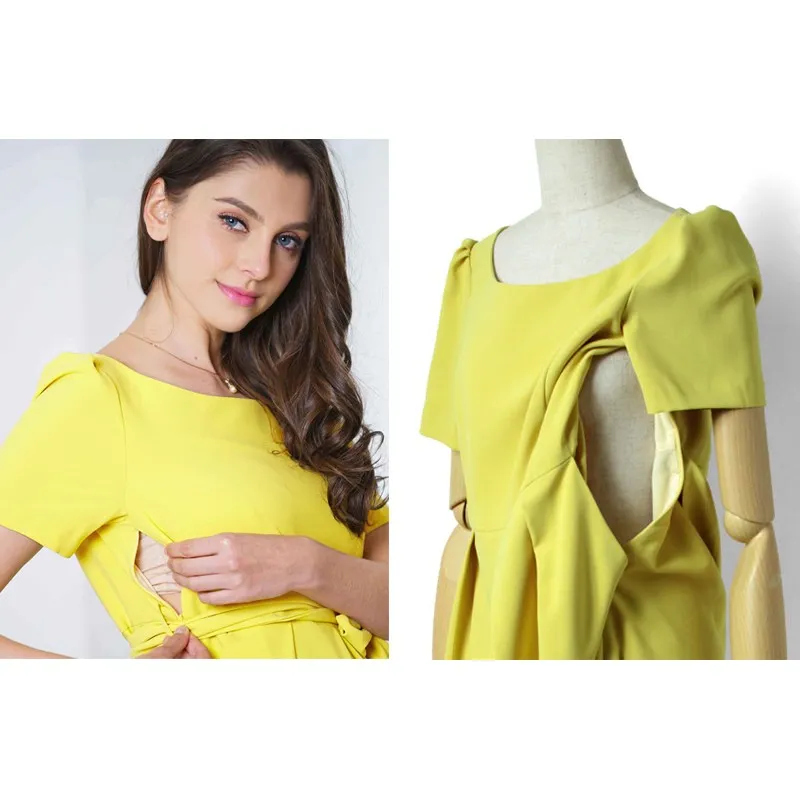 Vestito da cerimonia premaman e allattamento
