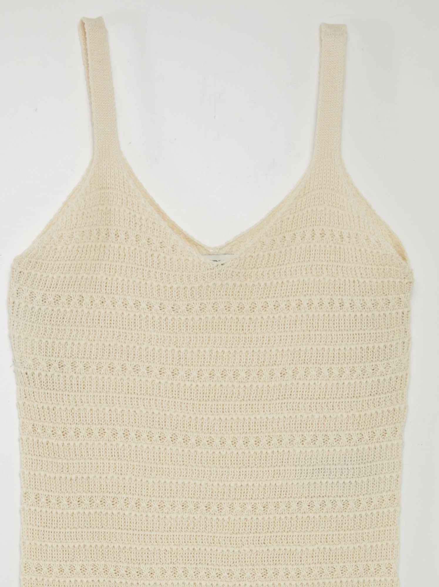 Vestito in maglia lavorato all'uncinetto 'JDY' - BEIGE