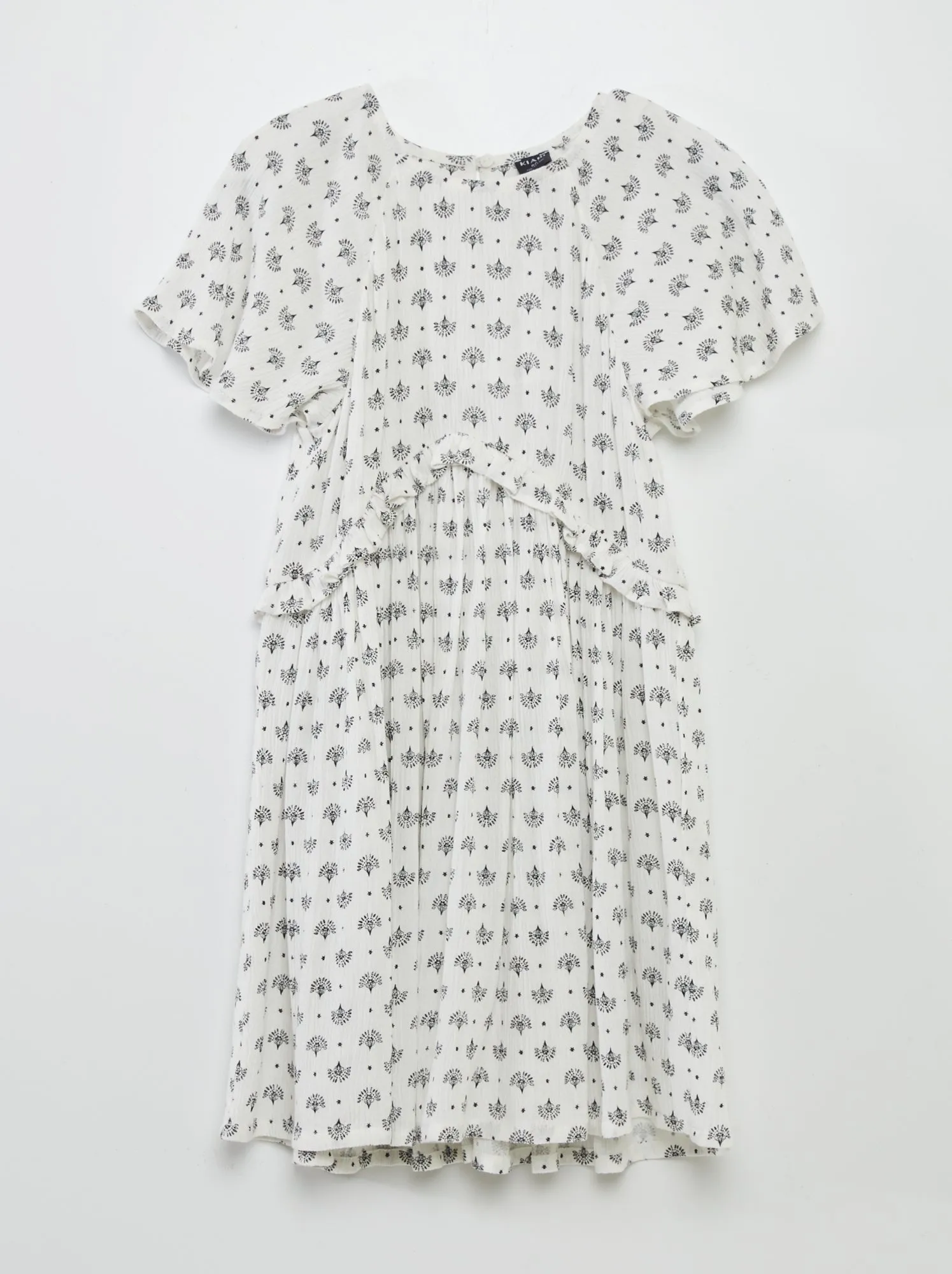 Vestito in tessuto crêpe - BIANCO