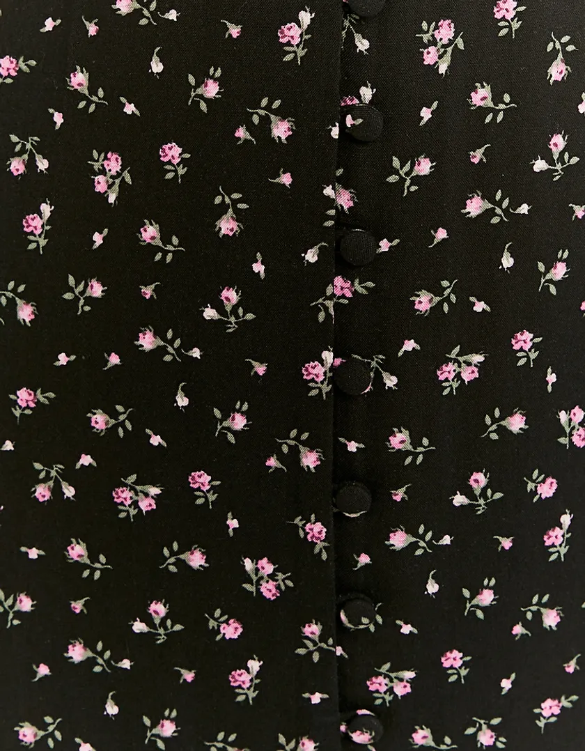 Vestito Lungo a Fiori  