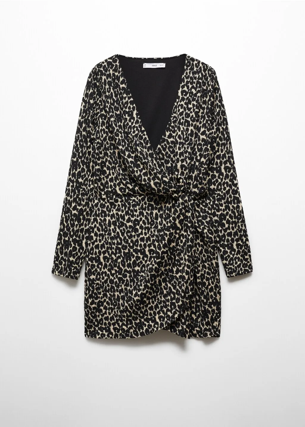 Vestito texture animal print