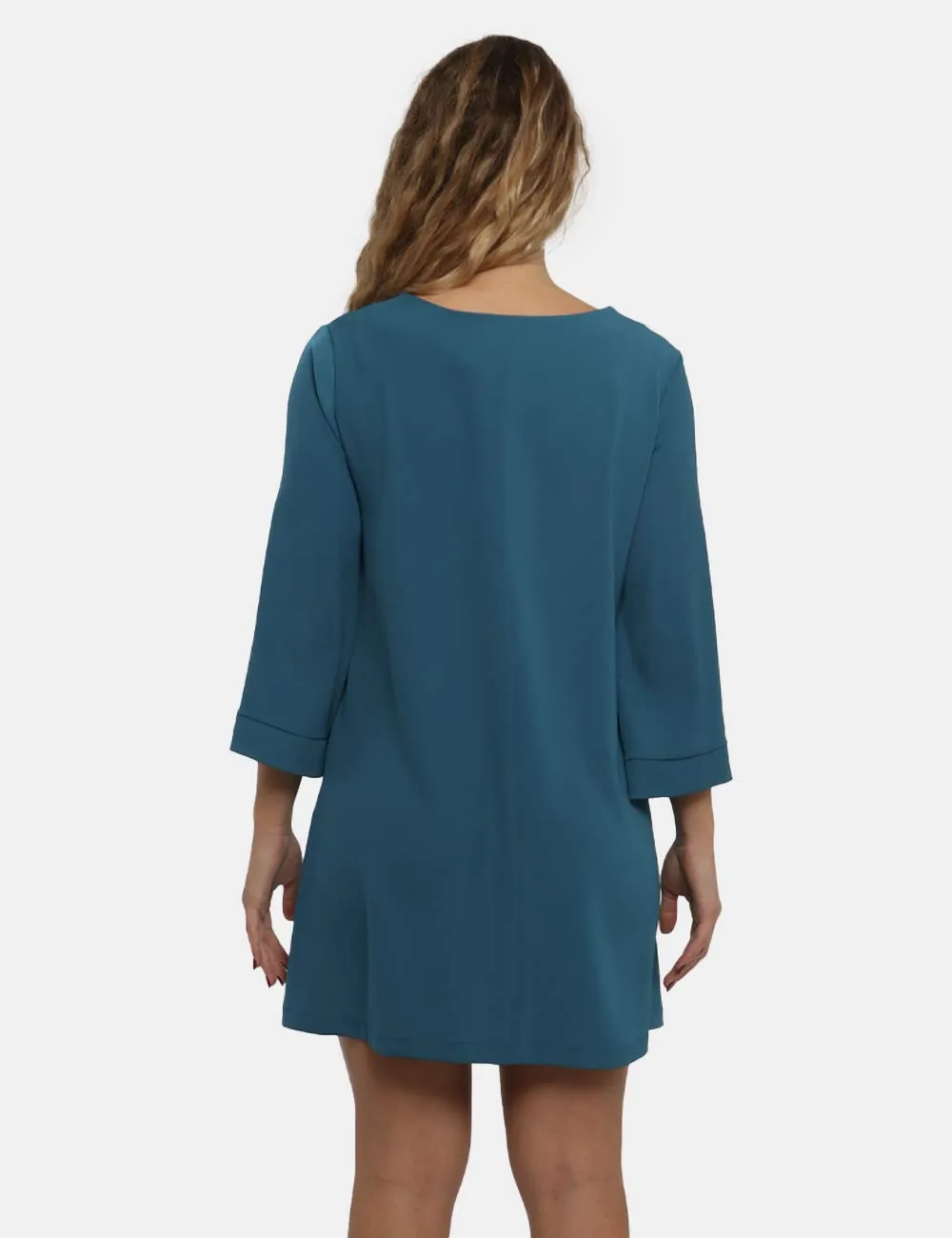 Vestito Vougue azzurro ottanio