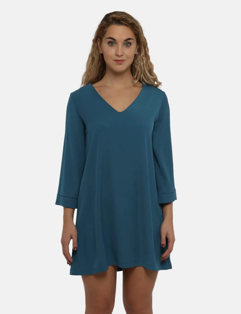 Vestito Vougue azzurro ottanio
