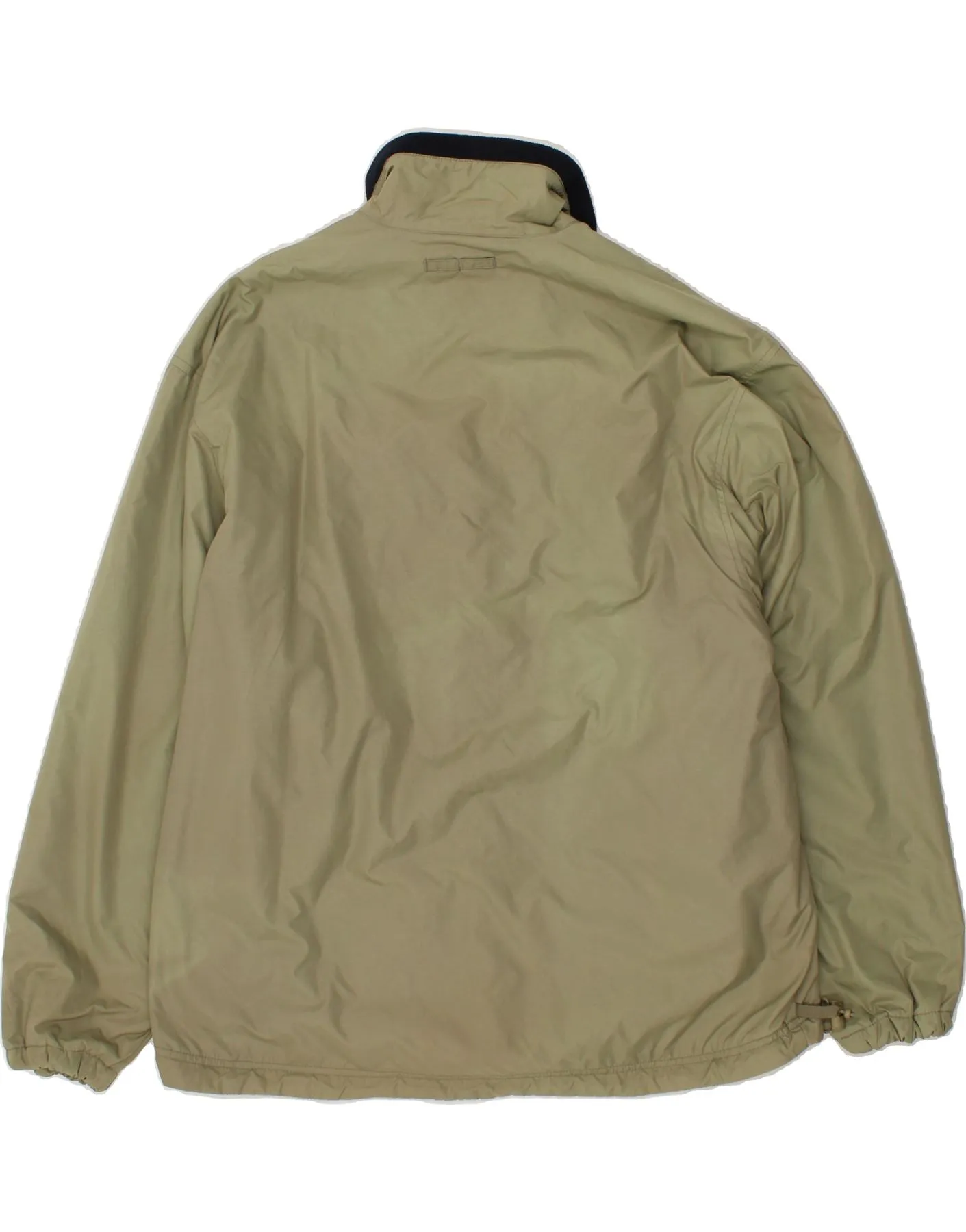 VINTAGE Mens Reversible Padded Jacket UK 40 Large Khaki Nylon
