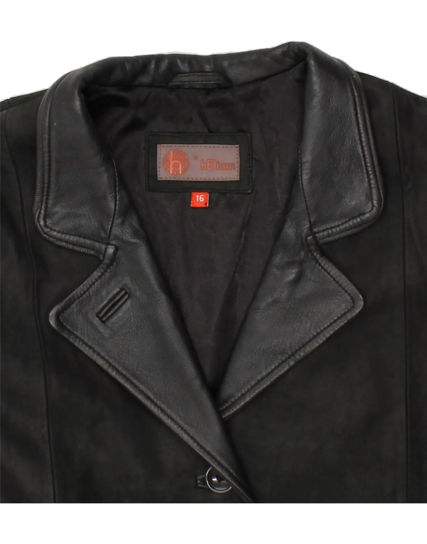 VINTAGE Womens Suede Jacket UK 16 Large  Grey Leather