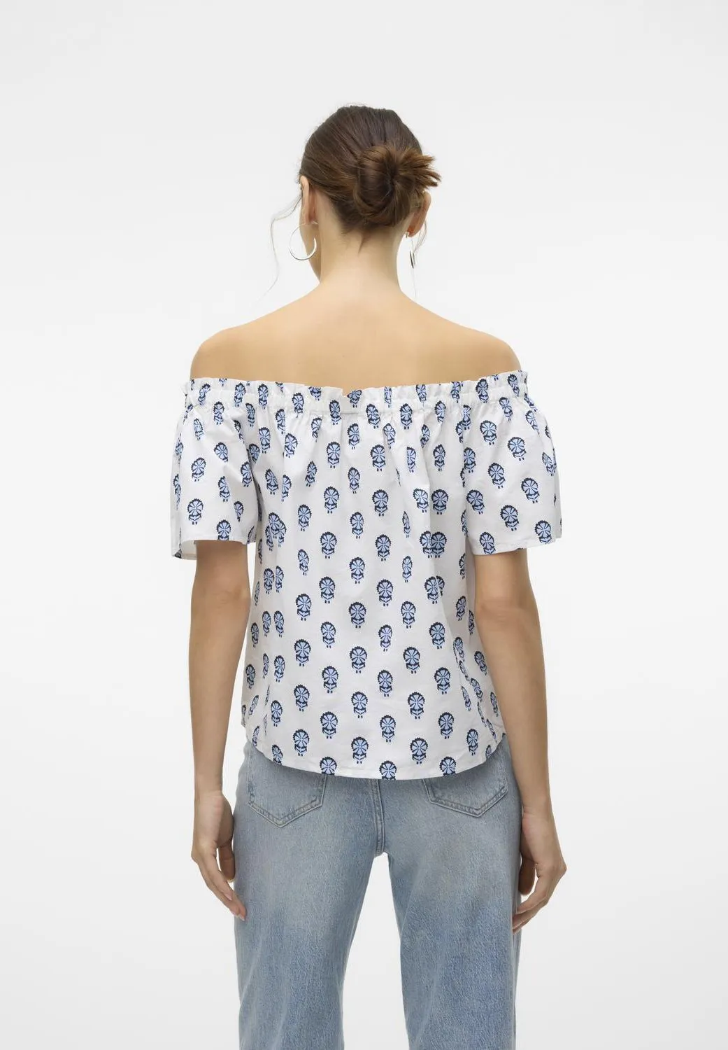 VMMYKONOS OFF SHOULDER - Camicetta
