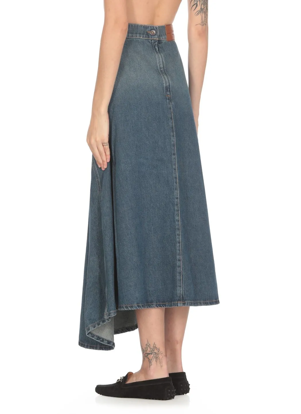  Weekend Max Mara Gonna lunga in denim 
