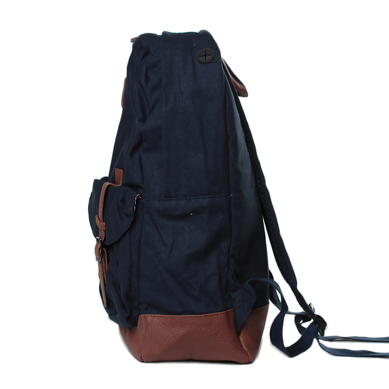 Zaino Blu Canvas Stone Washed