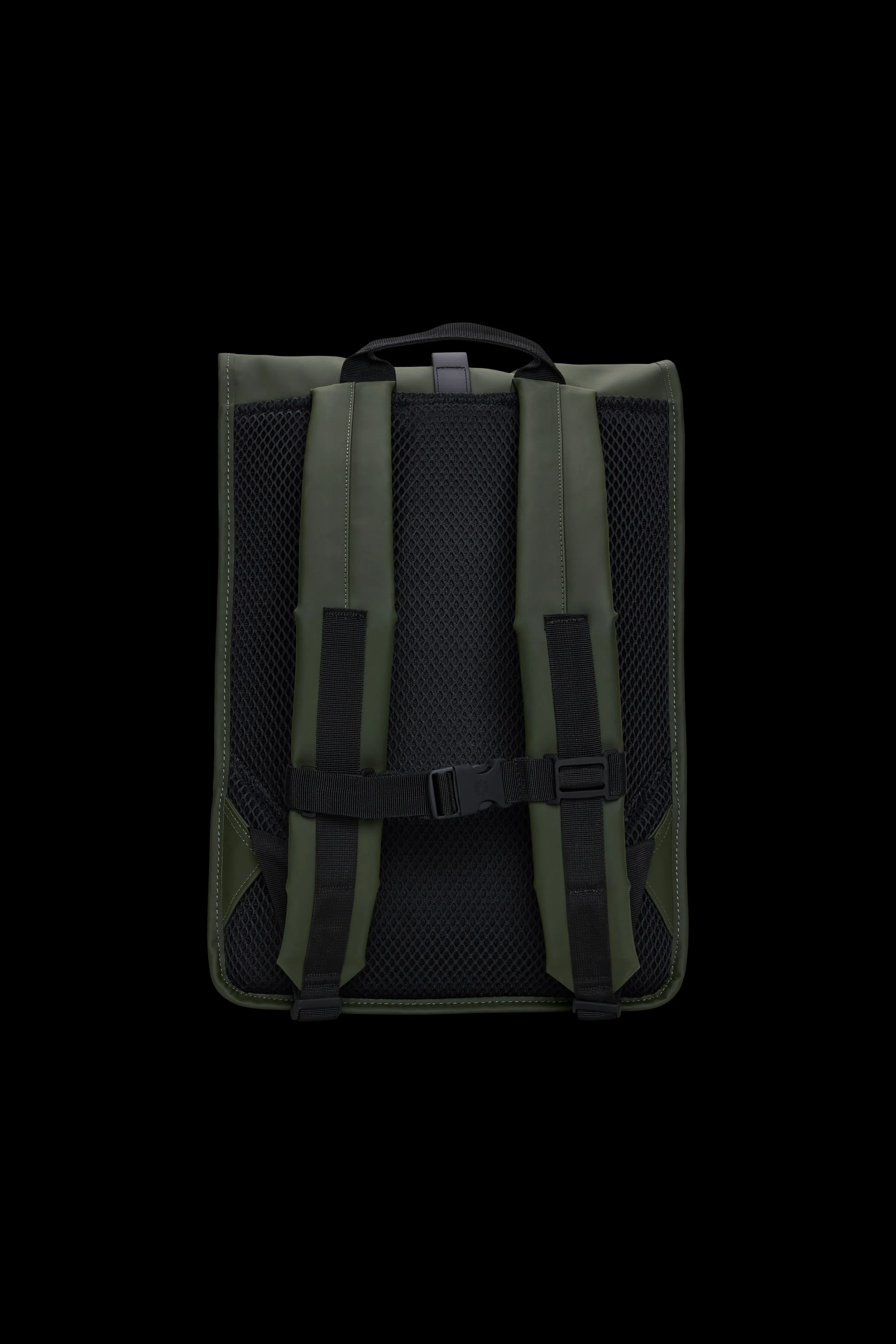 Zaino Rains Rolltop Rucksack Verde