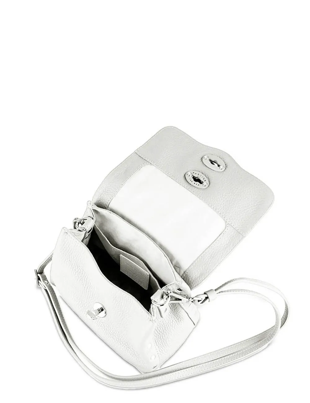 Zanellato     Borsa a Tracolla Postina Daily Baby White Onice