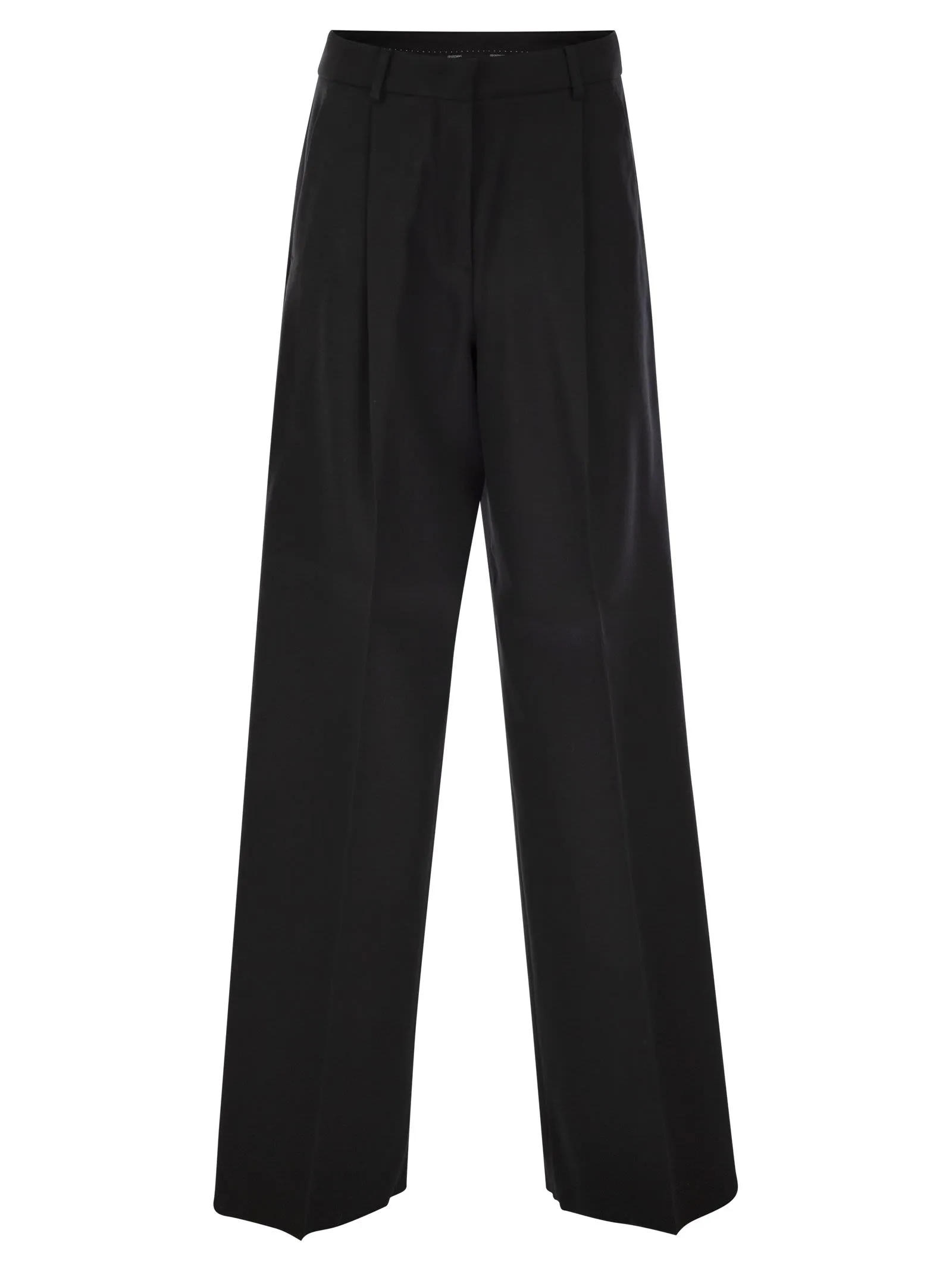 ZIRLO – Wide leg trousers in cotton and viscose
